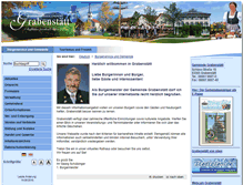Tablet Screenshot of grabenstaett.de
